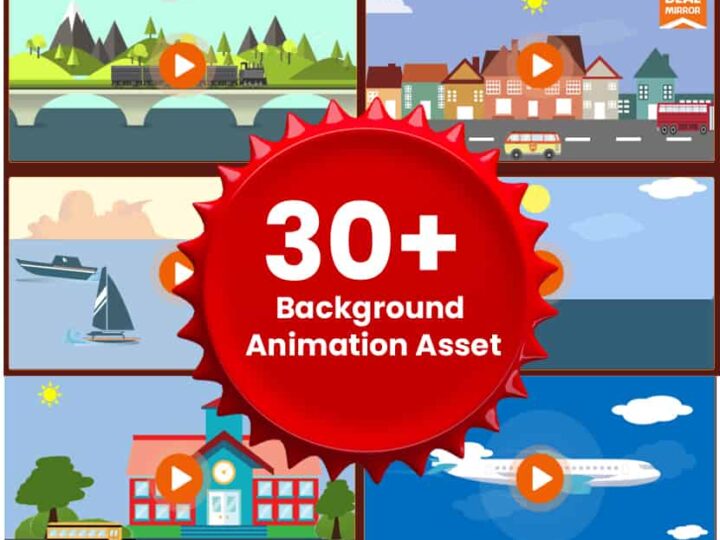 30+ Background Animation Asset Pack