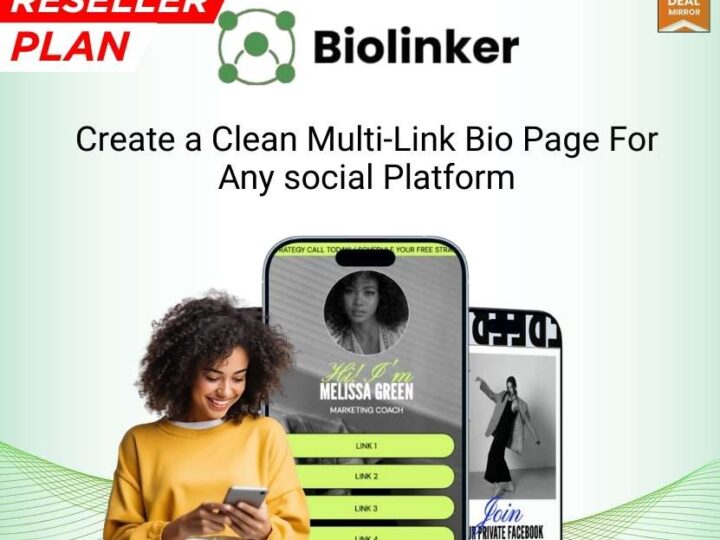 Biolinker : Bio Link Page Builder (Reseller Pro)