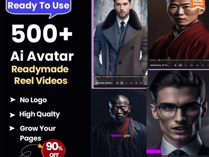 500+ Ai Avatar Readymade Reel Videos