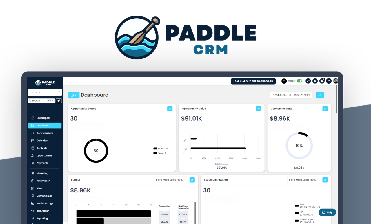 Paddle CRM