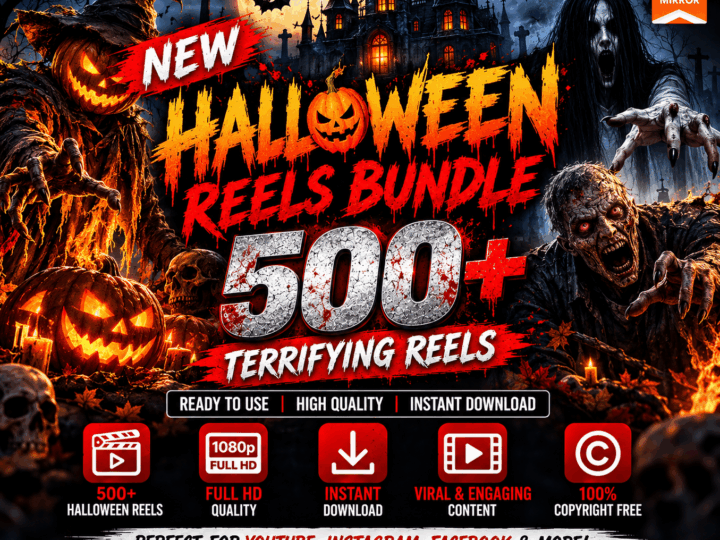 500+ AI Horror Reels Bundle