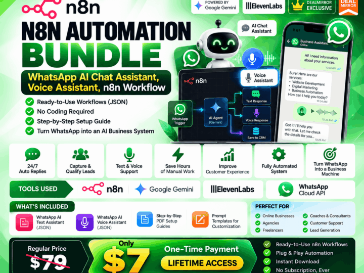 N8N WhatsApp AI Automation Bundle