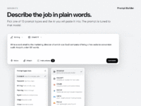 PromptBuilder screenshot 1